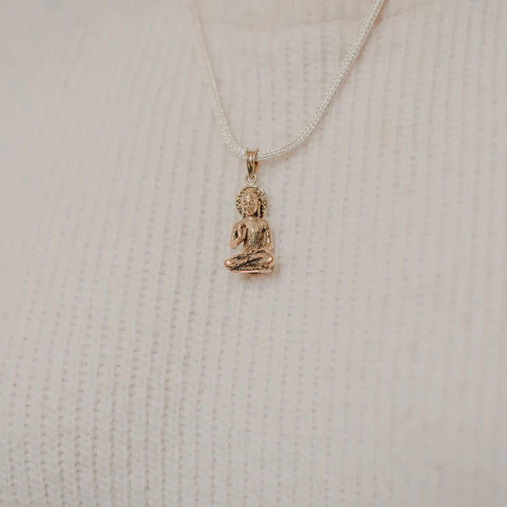 Buddha Anhänger gold