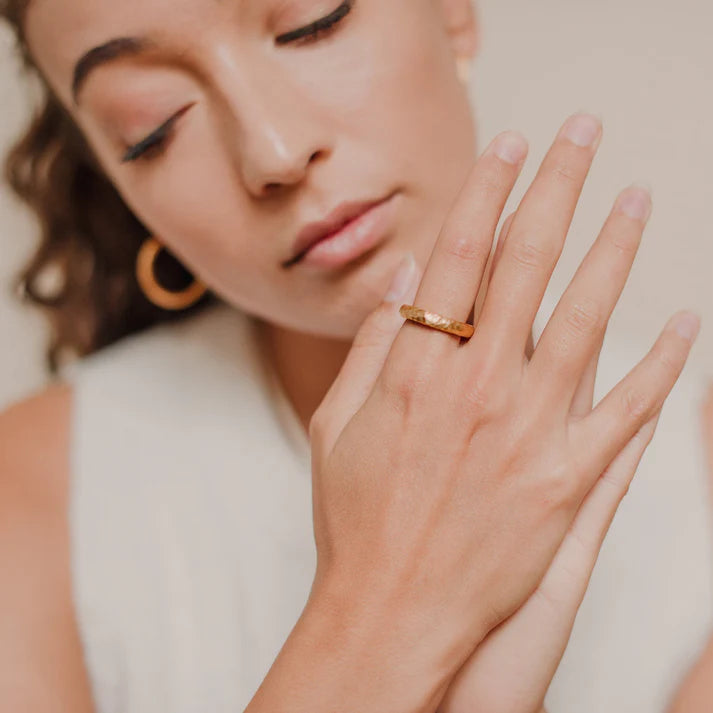 Stapelring gold