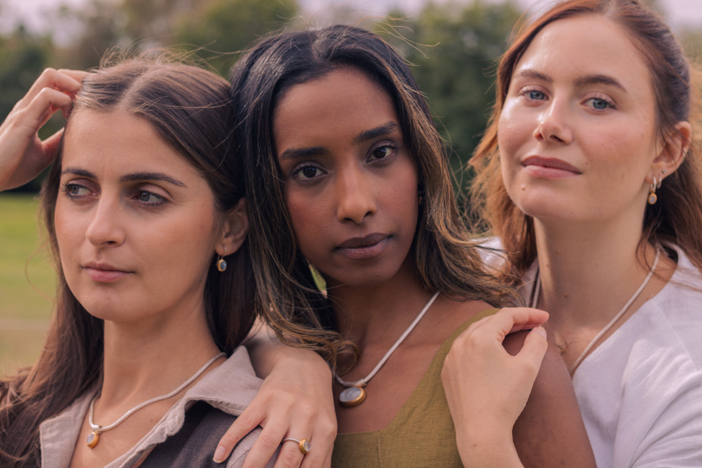 Mondstein Ohrhänger