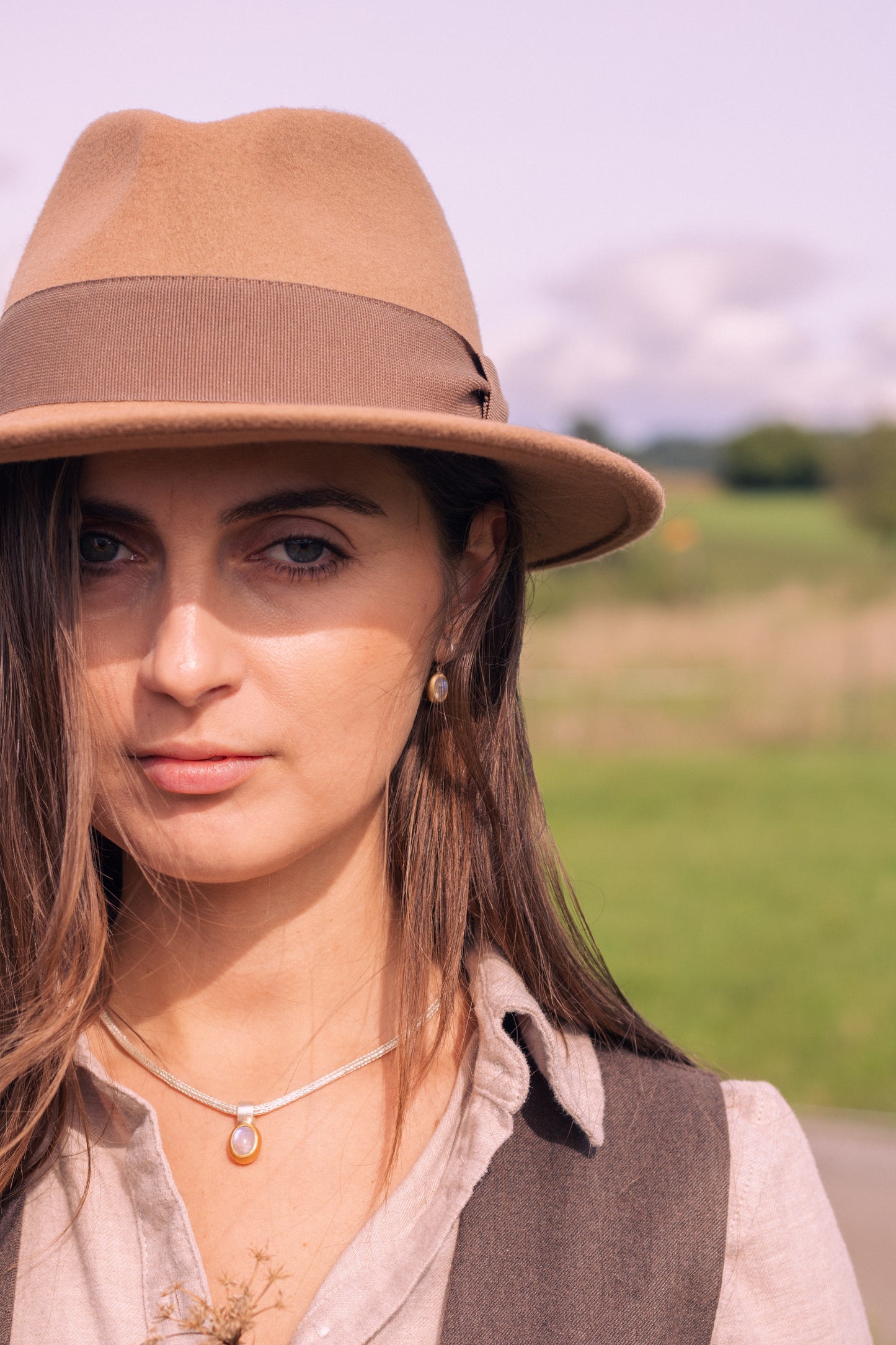 Mondstein Ohrhänger