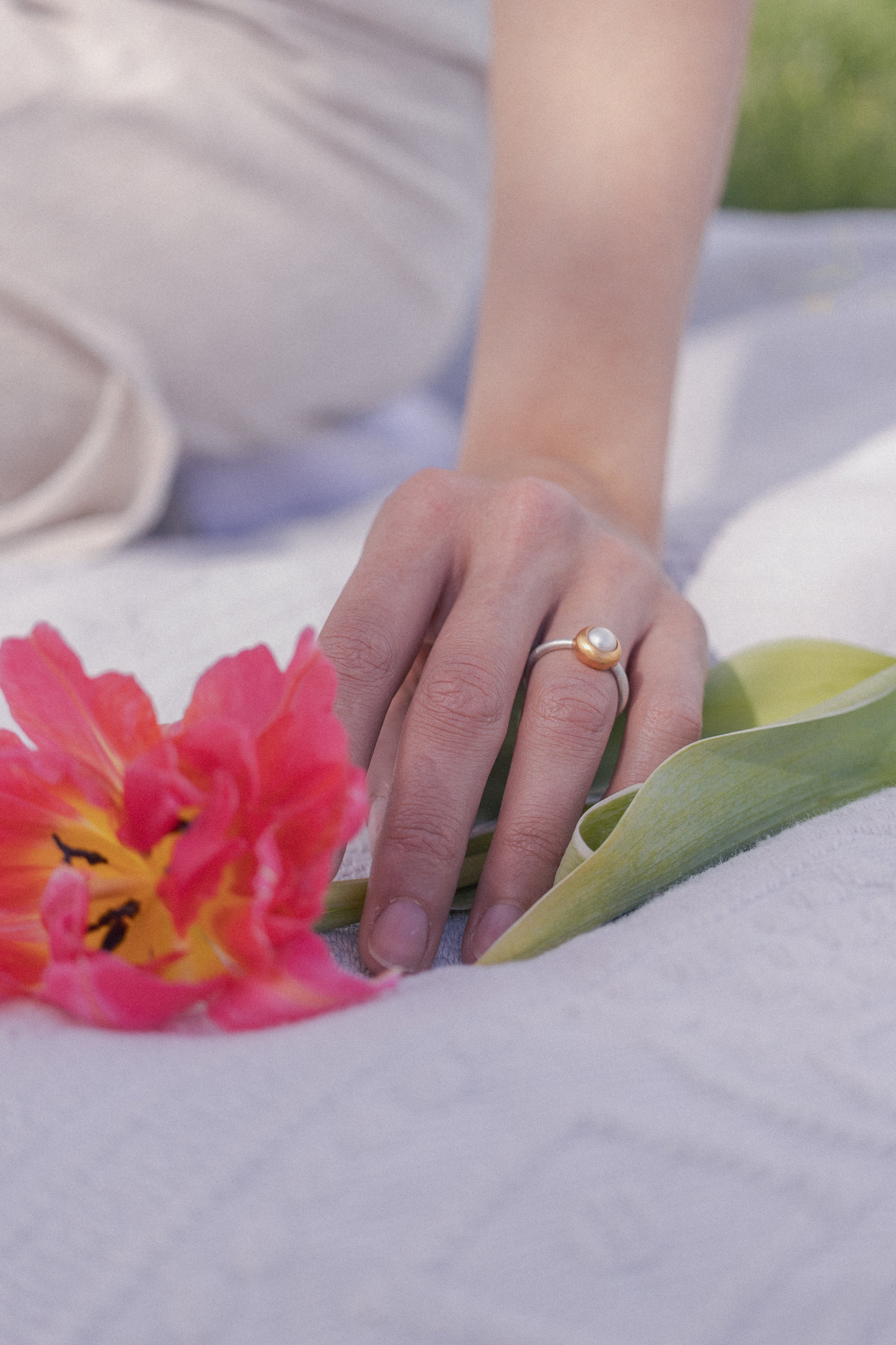 Perlen Ring
