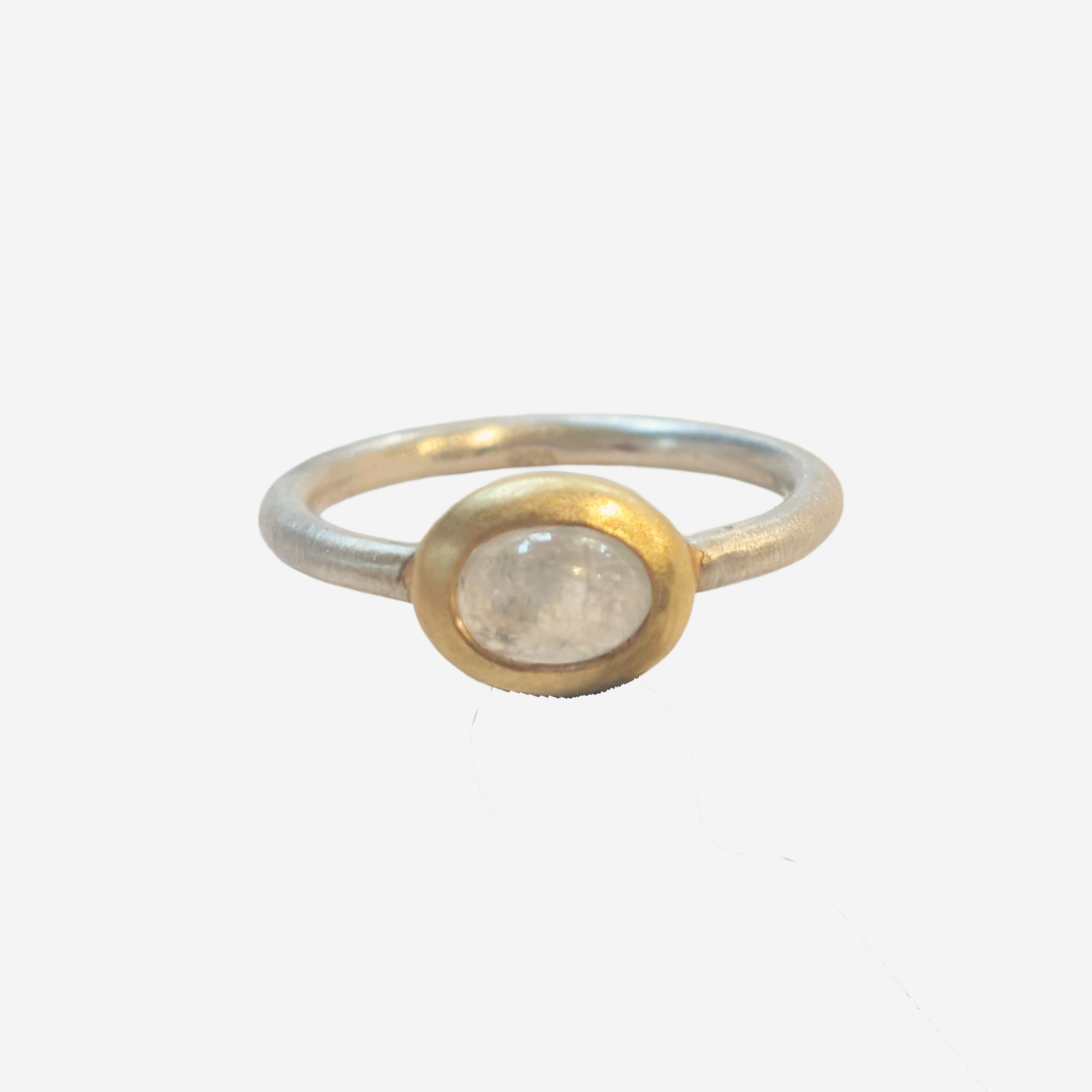 Mondstein Ring klein