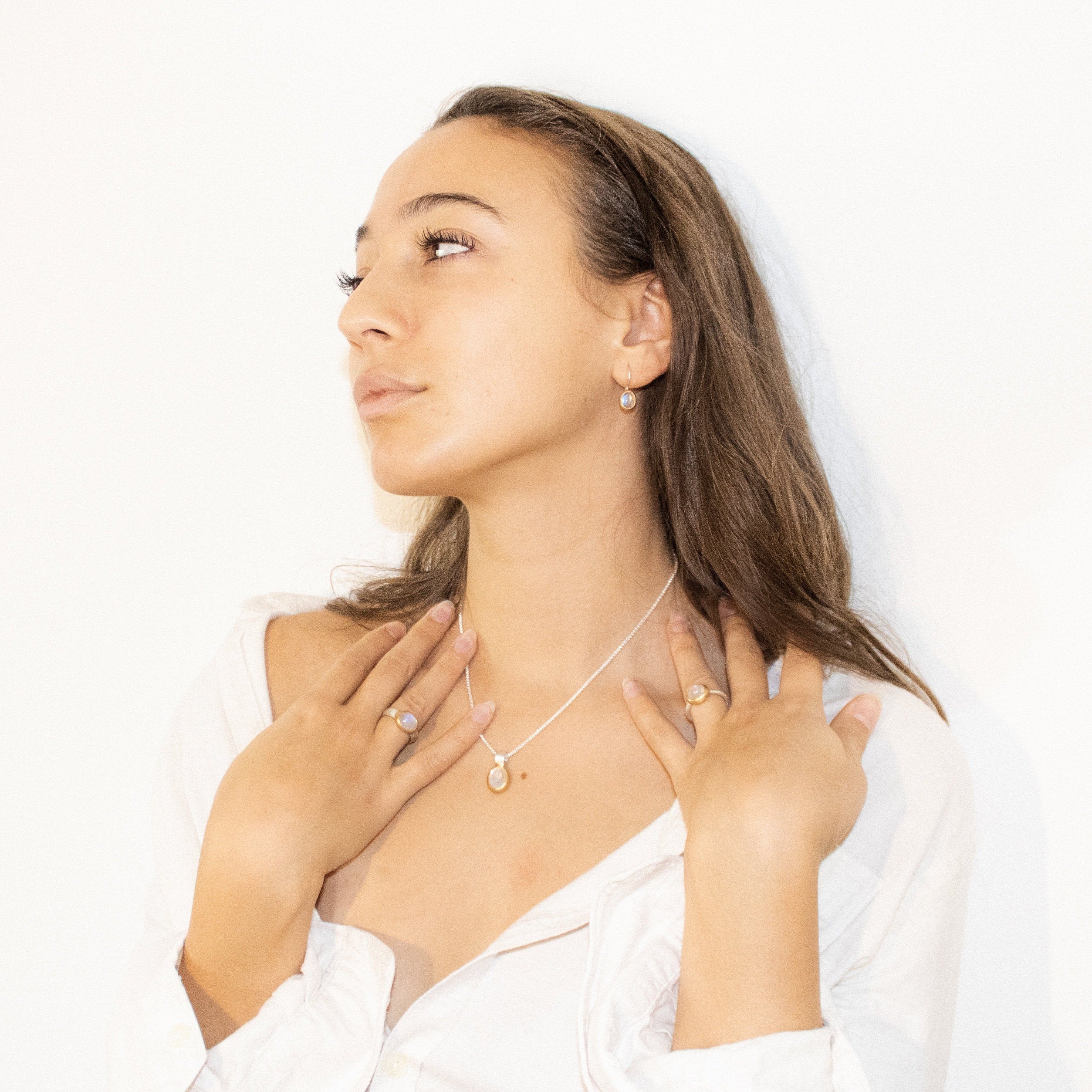 Moonstone ring