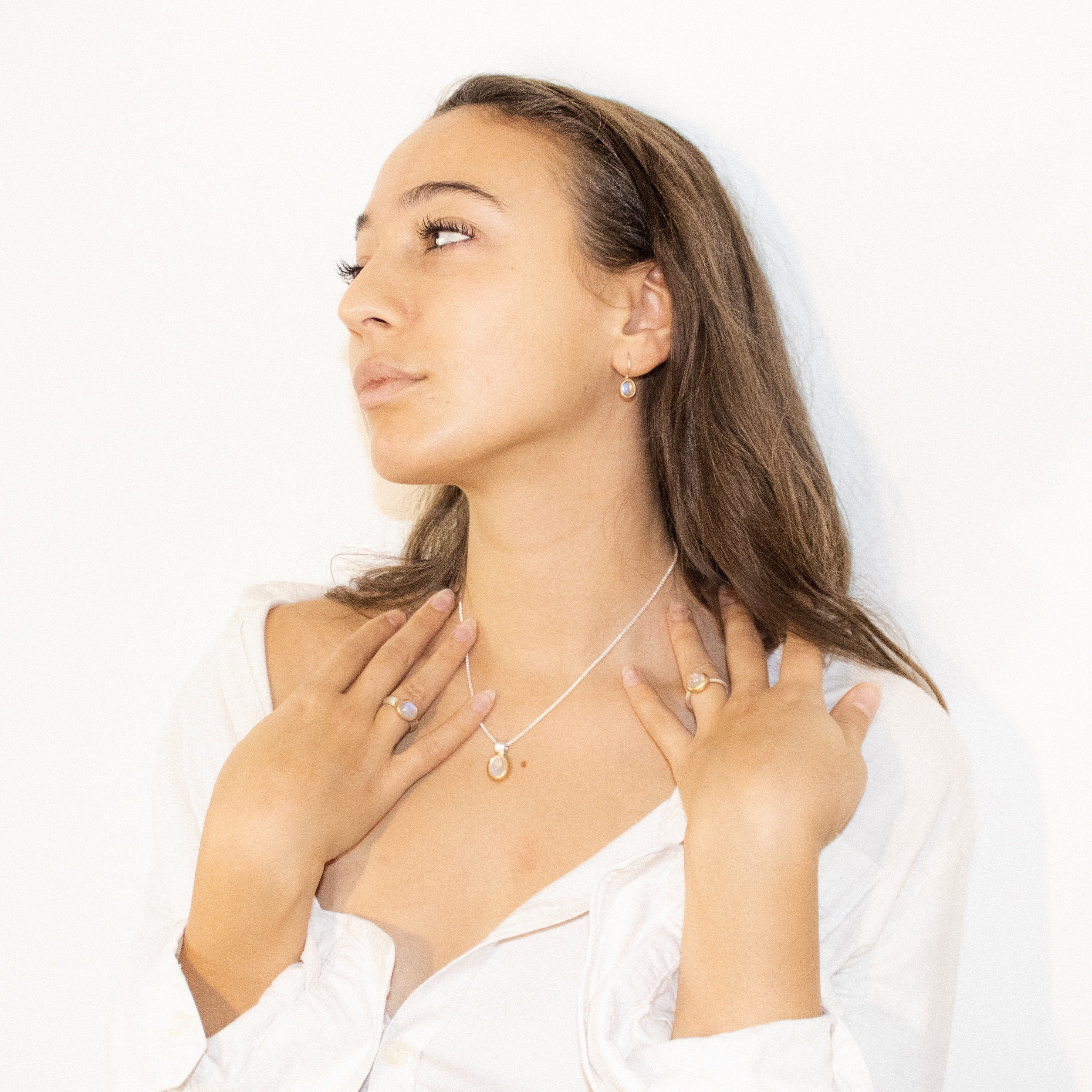 Classic Mox Moonstone Earrings