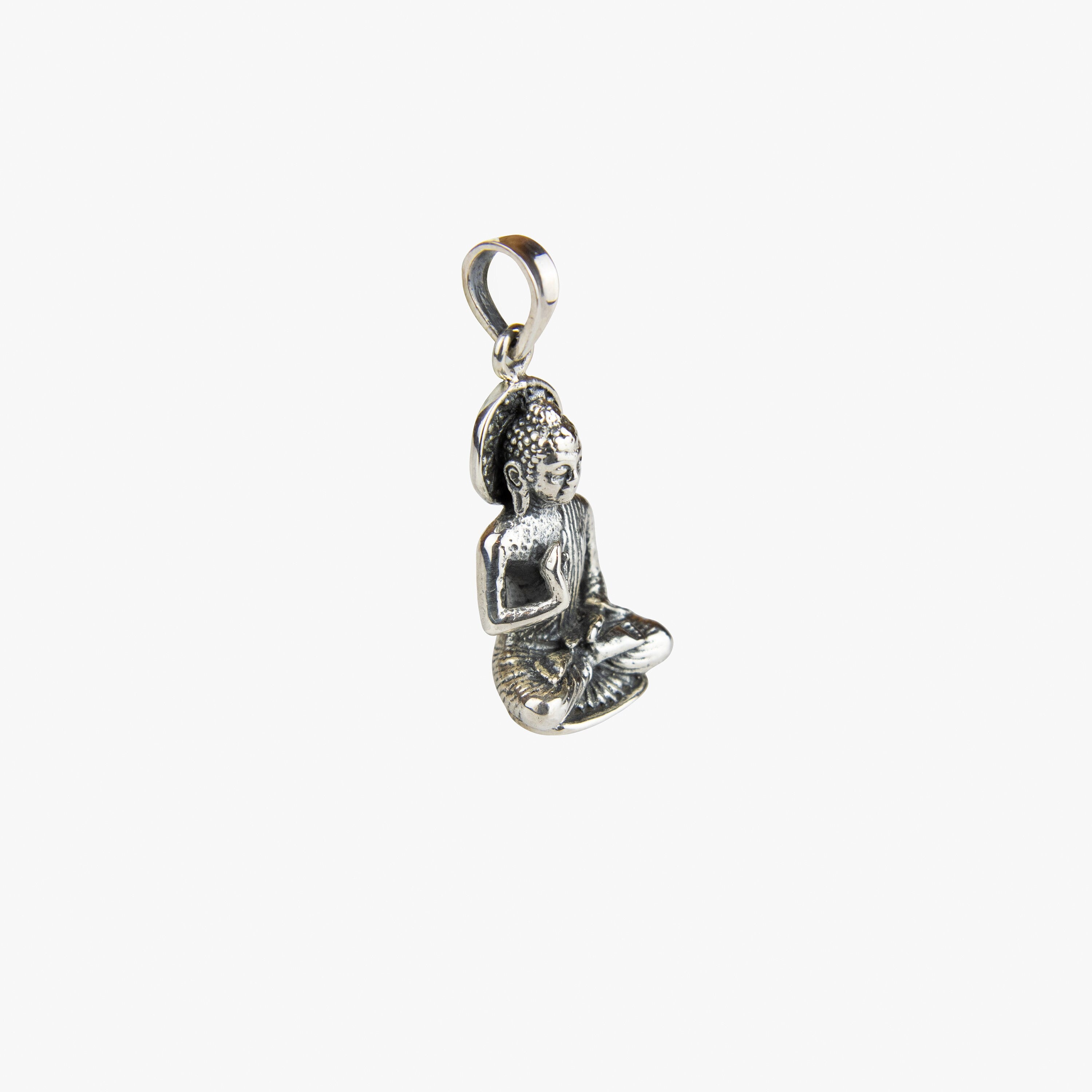 Buddha Anhänger aus massivem Sterling Silber MonikaHerré