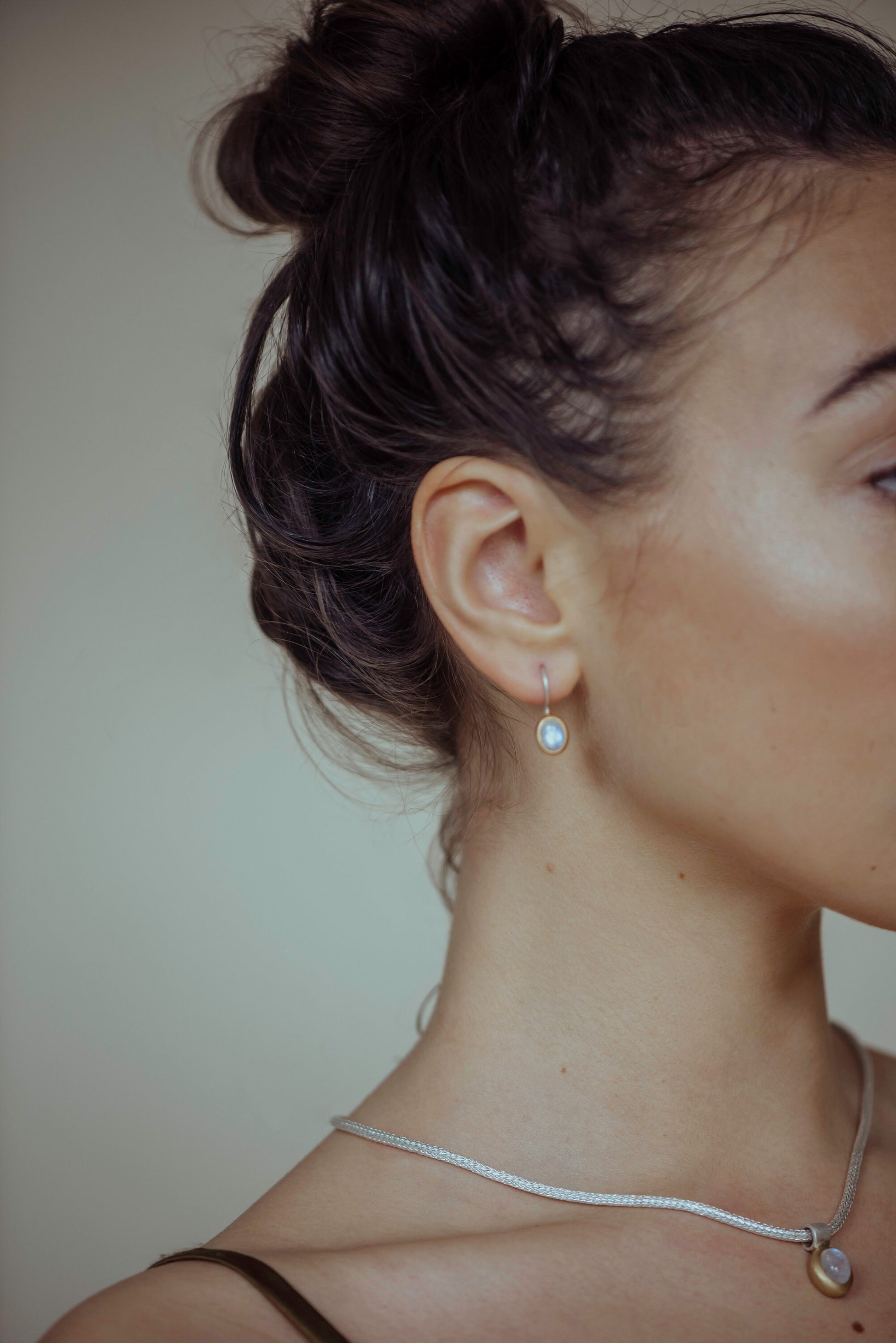 Classic Mox Moonstone Earrings