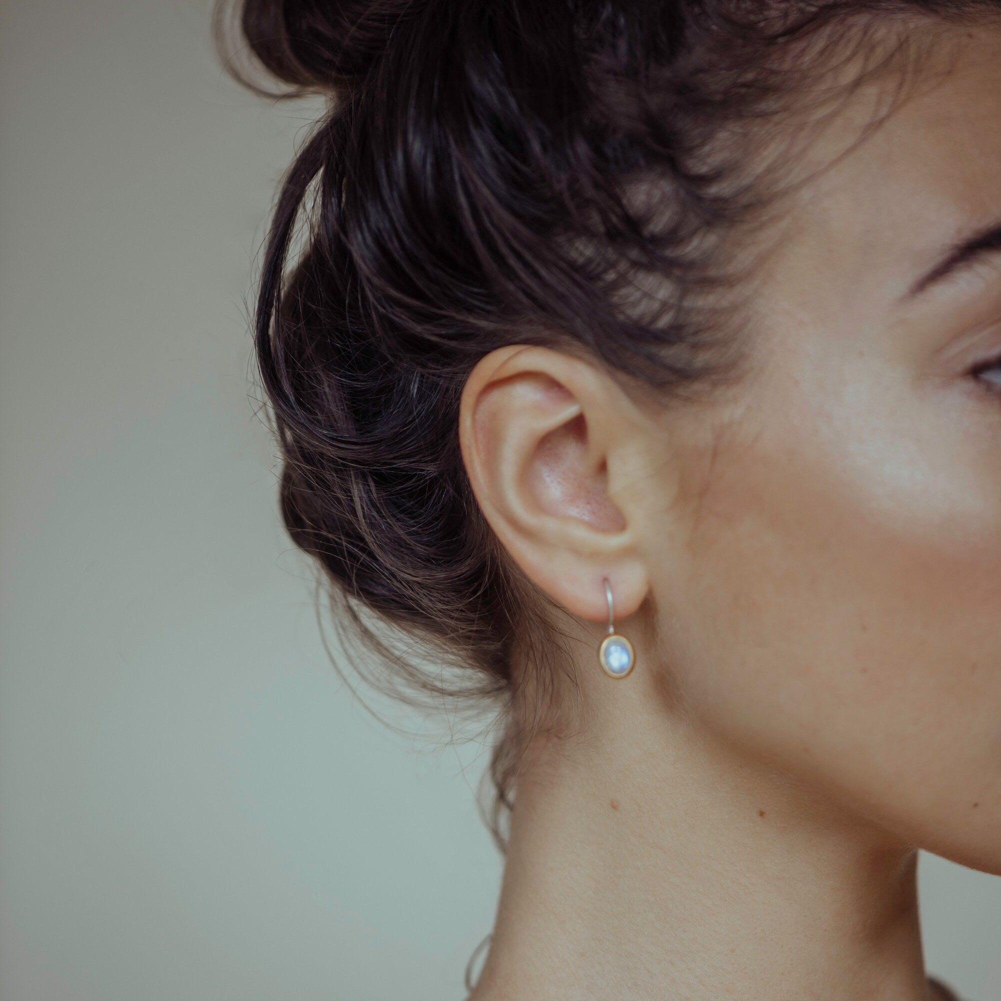 Classic Mox Moonstone Earrings