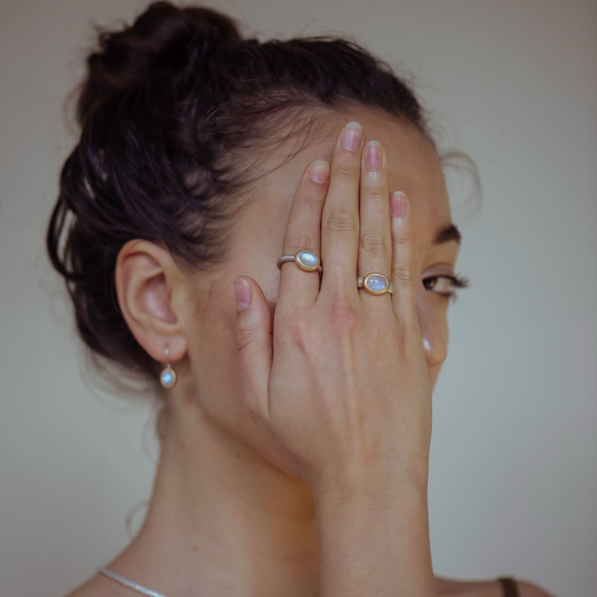 Classic Mox Moonstone Earrings
