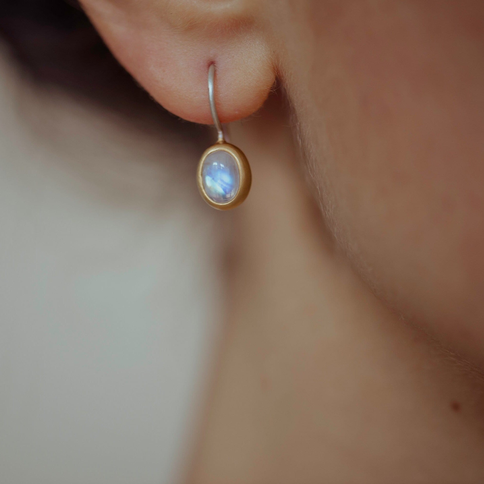 Classic Mox Moonstone Earrings