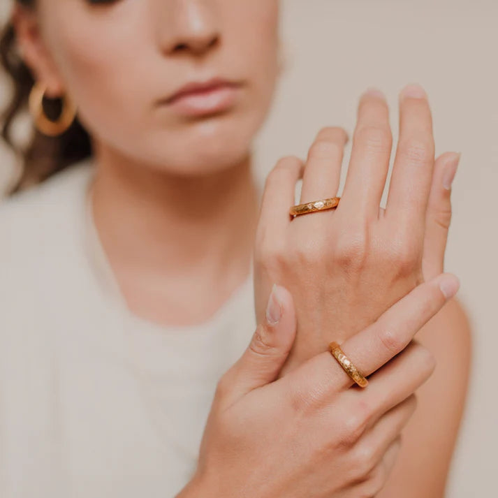 Stapelring gold