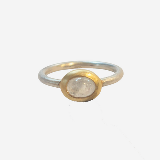 Mondstein Ring klein