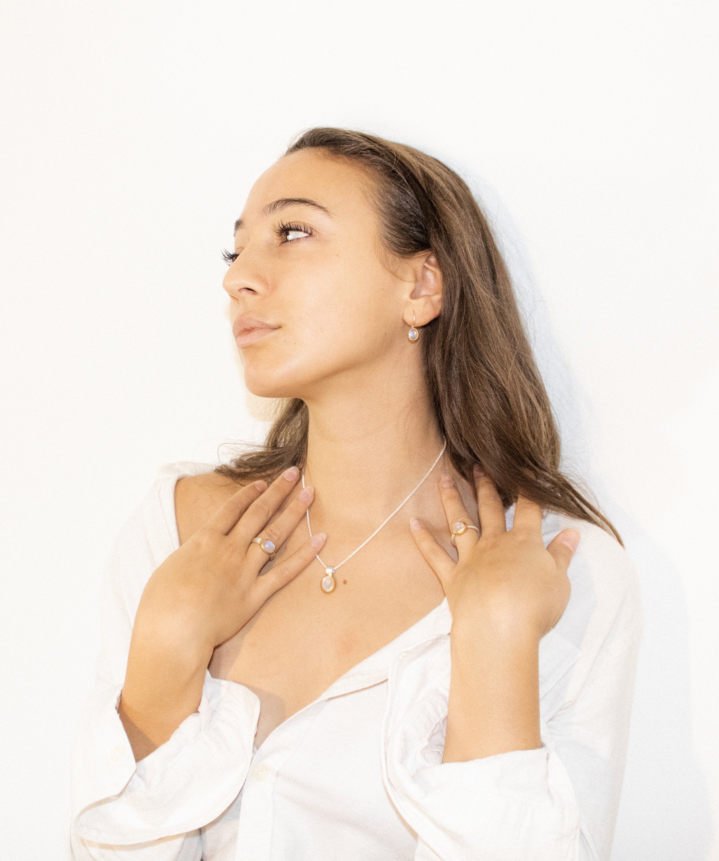 Classic Mox Moonstone Earrings