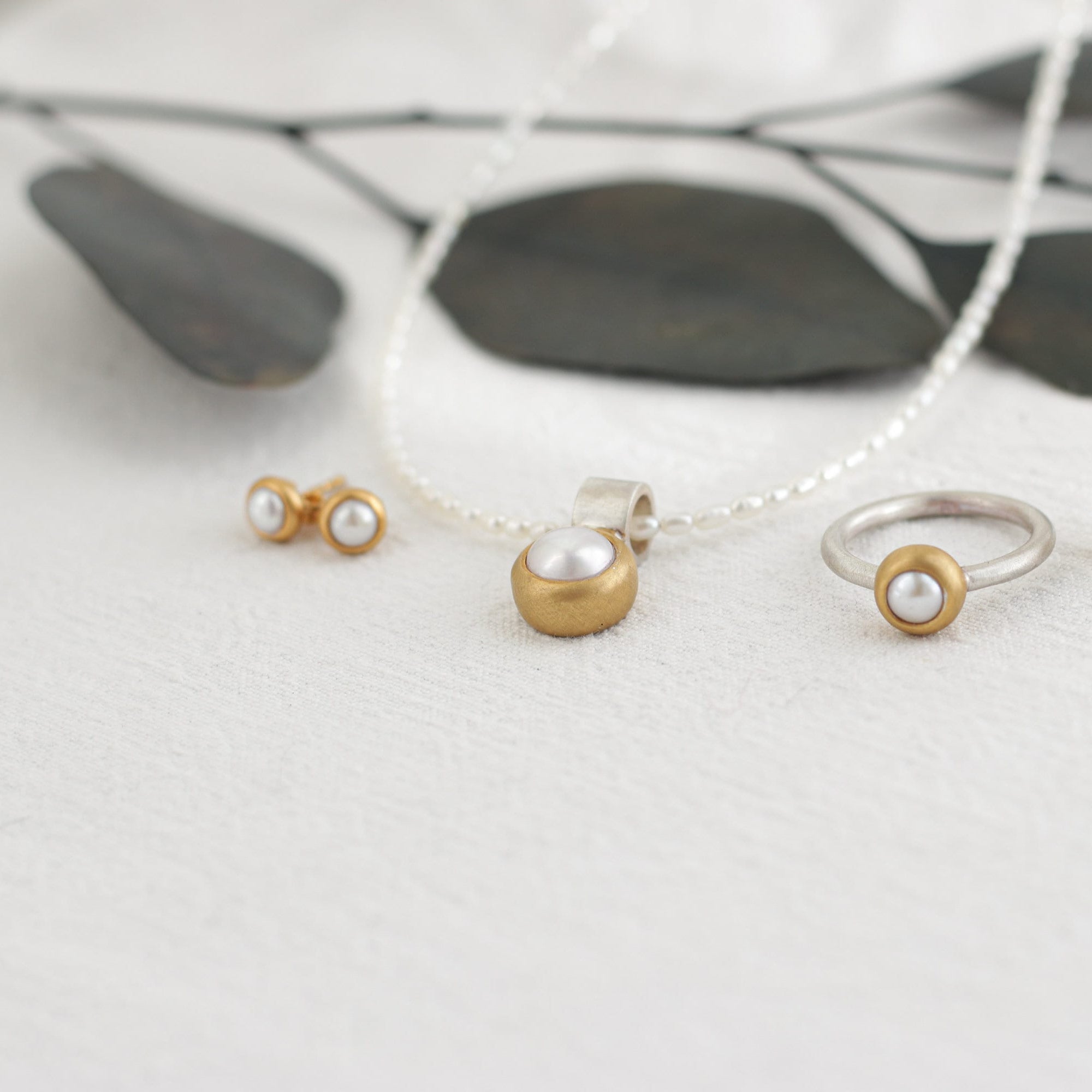 Pearl Ear-Studs