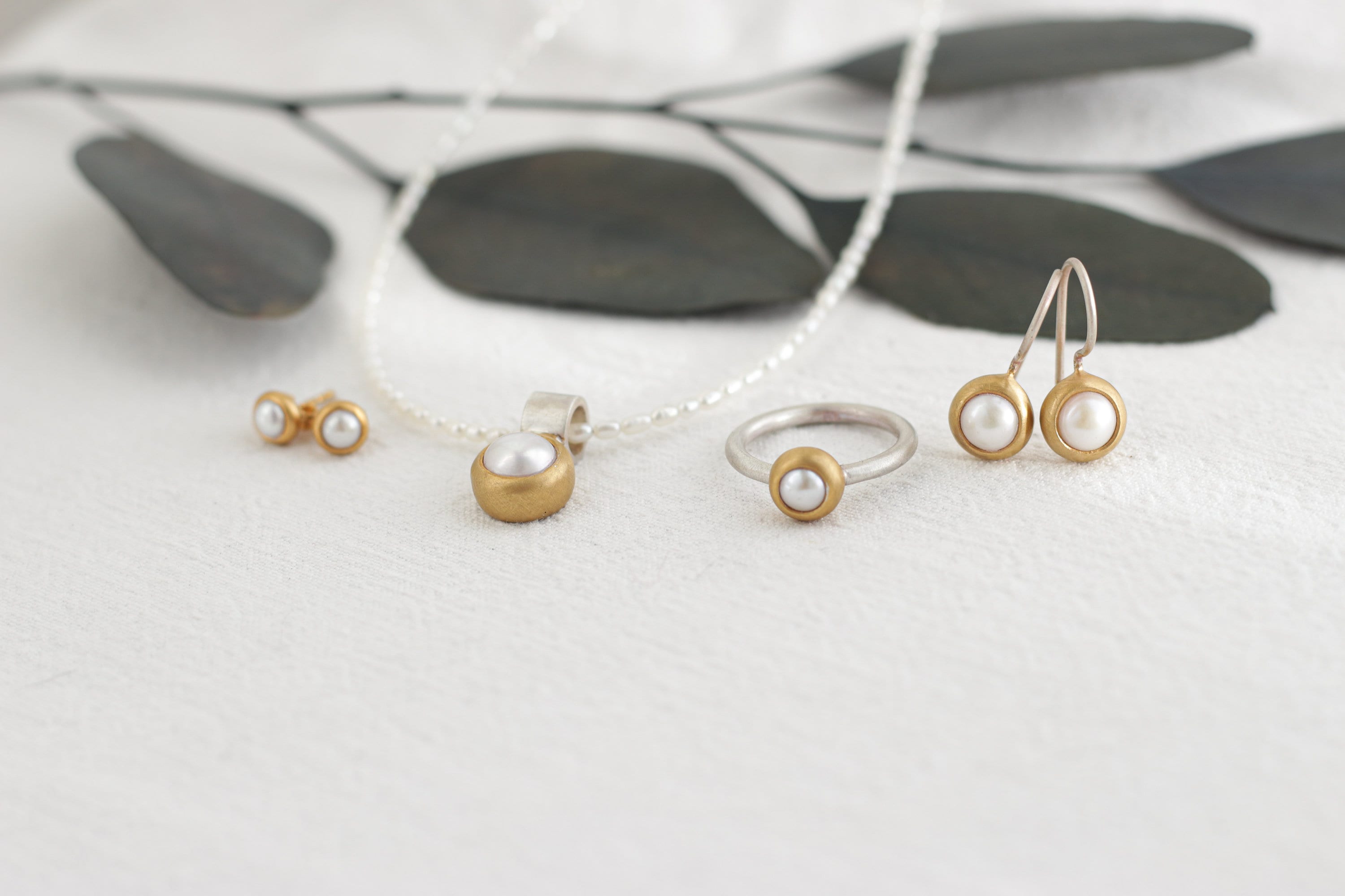 Pearl Ear-Studs