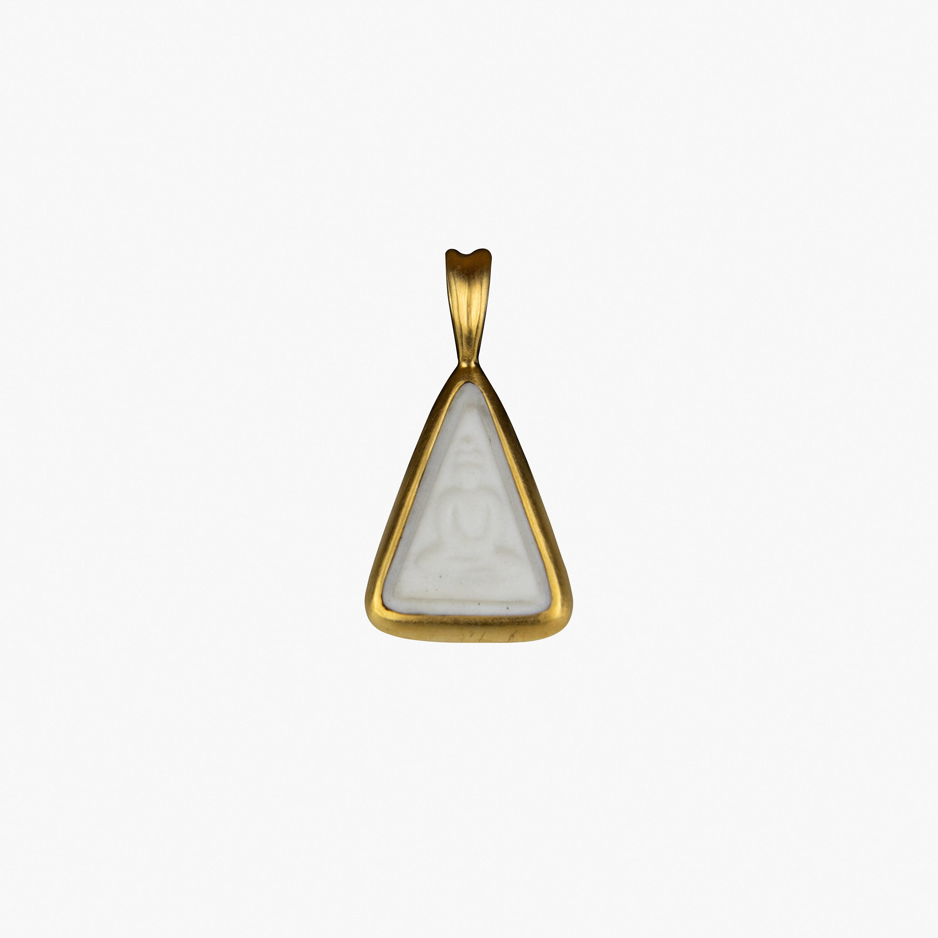 Buddha ceramic pendant