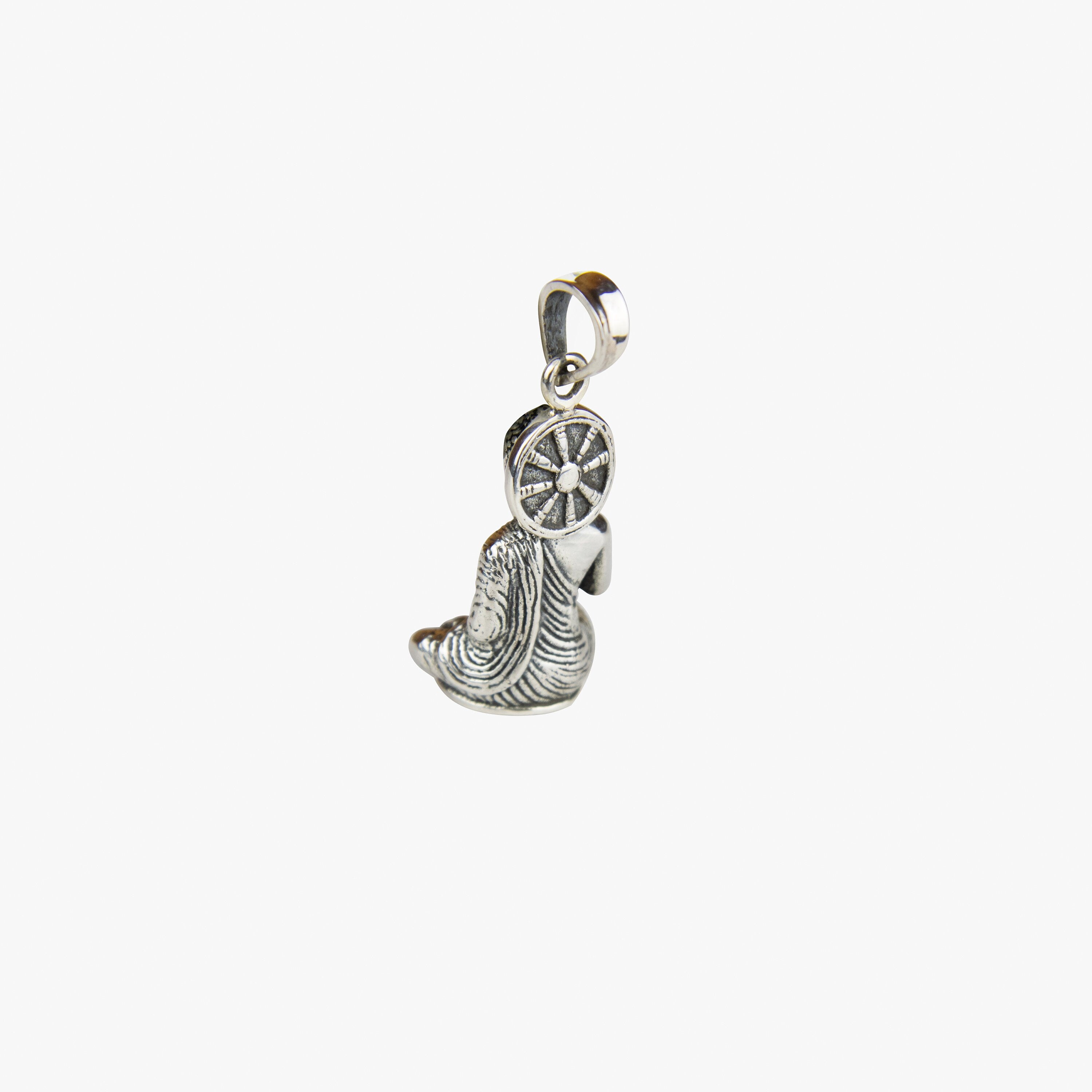 Buddha Anhänger aus massivem Sterling Silber MonikaHerré