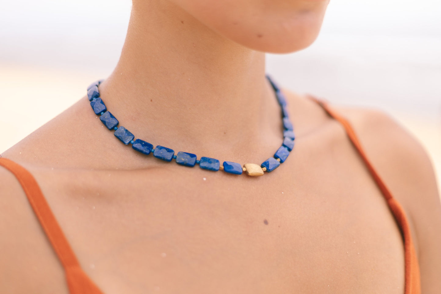 Lapislazuli Collier